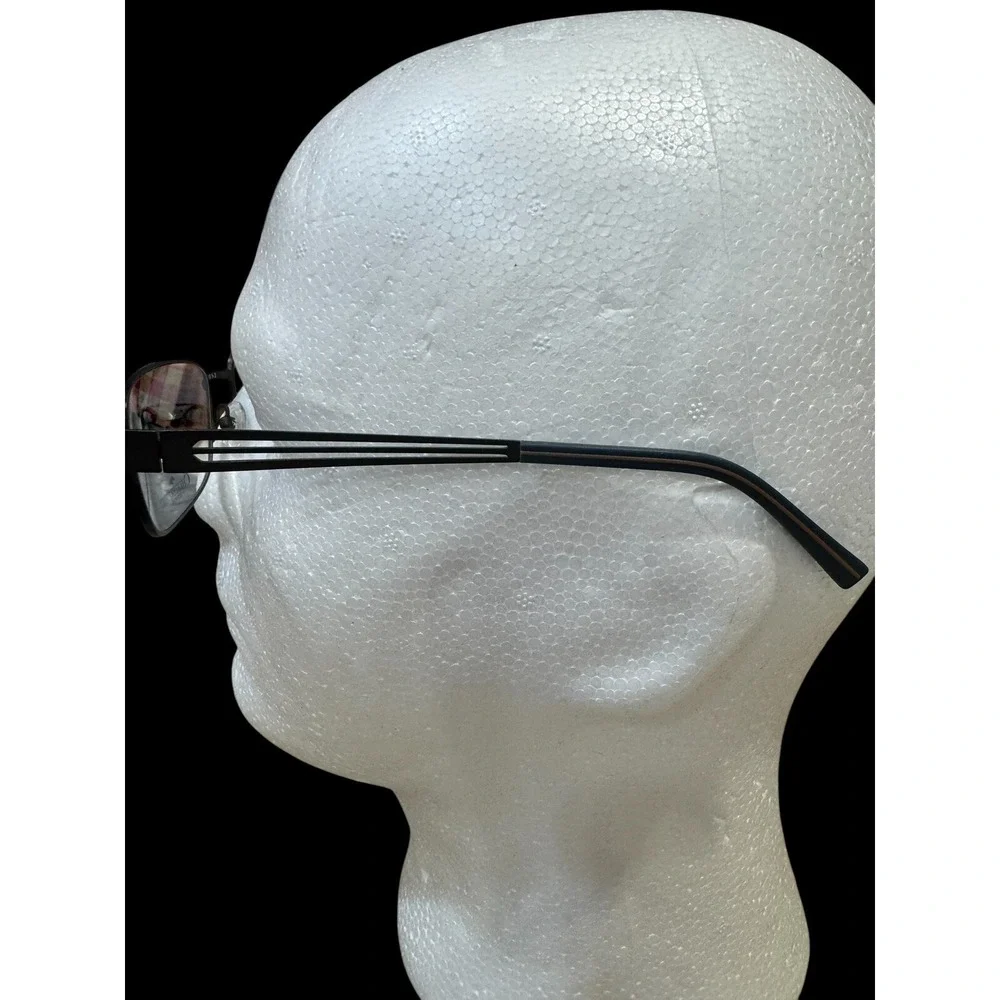New Chesterfield Flexolite Eyewear Temples. Black Frame. Info In Pictures